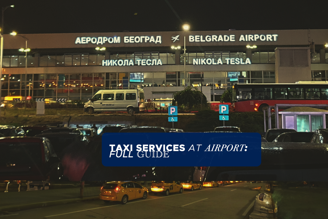 taxi belgrade airport